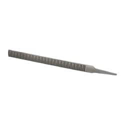 Nicholson 8" Bastard Cut Half Round Wood Rasp 25/32" Wide x 5/16" Thick, Standard Handle 19394N - 80765829