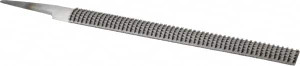 Nicholson 10" Bastard Cut Rasp 31/32" Wide x 3/8" Thick, Standard Handle 19427N - 80765845