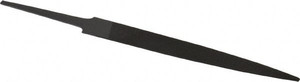 Grobet USA 3" Standard Precision Swiss Pattern Warding File Double Cut, 2 Cut, 23/64" Width x 1/32" Thick, with Tang 31.388 - 60213022