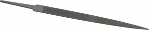 Grobet USA 6" Standard Precision Swiss Pattern Warding File Double Cut, 2 Cut, 5/8" Width x 5/64" Thick, with Tang 31.395 - 60213329