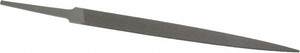 Grobet USA 6" Standard Precision Swiss Pattern Warding File Double Cut, 0 Cut, 5/8" Width x 5/64" Thick, with Tang 31.393 - 60213337