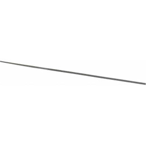 Grobet USA 4" Standard Precision Swiss Pattern Round Parallel File Double Cut, 0 Cut, 1/16" Width, with Tang 31.304 - 60215100