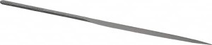Nicholson 5-1/2" Needle Precision Swiss Pattern Barrette File 0 Cut, 2-1/2" LOC, with Handle 37640 - 60303674