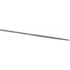 Nicholson 5-1/2" Needle Precision Swiss Pattern Flat File 0 Cut, 2-1/2" LOC, with Handle T37472 - 60303922
