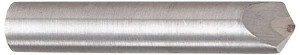 Tru-Maxx 1/2 Carat Single Point Lapped Chisel Diamond Dresser 7/16" Shank Diam, 2-1/2" Shank Length, 1 Stone SC81547689 - 50670876