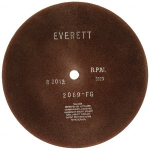 Everett Industries 16 x 5/32, 1" Hole Aluminum Oxide Cutoff Wheel Reinforced, Use with Gas Powered Saws 2069FG 16 DRY - 09936584