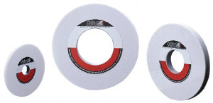 CGW Abrasives 14" Diam x 5" Hole x 2" Thick, H Hardness, 46 Grit Surface Grinding Wheel Aluminum Oxide, Type 5, Medium Grade, 1,910 Max RPM, Vitrified Bond, One-Side Recess 34811 - 03022837
