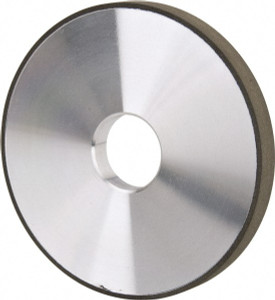 Made in USA 5" Diam x 1-1/4" Hole x 1/2" Thick, N Hardness, 150 Grit Surface Grinding Wheel Diamond, Type 1A1, Very Fine Grade 03570389 - 03570389