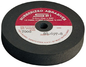 Made in USA 3" Diam x 1/2" Hole x 1" Thick, 46 Grit Surface Grinding Wheel Aluminum Oxide/Silicon Carbide Blend, Coarse Grade, 7,000 Max RPM 309-C SPI - 73151094