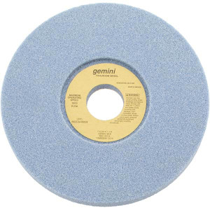 Norton 7" Diam x 1-1/4" Hole x 3/4" Thick, K Hardness, 46 Grit Surface Grinding Wheel Aluminum Oxide, Type 5, Coarse Grade, 3,600 Max RPM, One-Side Recess 66253246828 - 81162612