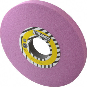 Tru-Maxx 12" Diam x 3" Hole x 1" Thick, H Hardness, 46 Grit Surface Grinding Wheel Aluminum Oxide, Type 1, Coarse Grade, 2,069 Max RPM, Vitrified Bond, No Recess T1-12P31499-T - 06292072
