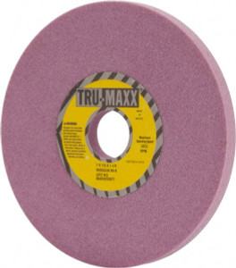 Tru-Maxx 7" Diam x 1-1/4" Hole x 1/2" Thick, K Hardness, 60 Grit Surface Grinding Wheel Aluminum Oxide, Type 1, Medium Grade, 3,600 Max RPM, Vitrified Bond, No Recess 66253255677 - 06292536