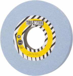 Tru-Maxx 10" Diam x 3" Hole x 1" Thick, J Hardness, 60 Grit Surface Grinding Wheel Ceramic, Type 1, Medium Grade, 2,483 Max RPM, Vitrified Bond, No Recess T1-10WB31421-T - 06294581