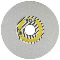 Tru-Maxx 12" Diam x 3" Hole x 1" Thick, H Hardness, 46 Grit Surface Grinding Wheel Aluminum Oxide, Type 1, Coarse Grade, 2,069 Max RPM, Vitrified Bond, No Recess T1-12W31505-T - 06295158