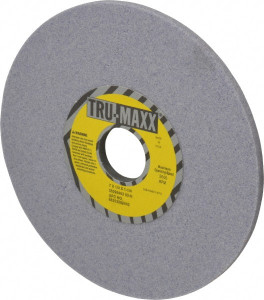 Tru-Maxx 7" Diam x 1-1/4" Hole x 1/4" Thick, H Hardness, 60 Grit Surface Grinding Wheel Aluminum Oxide, Type 1, Medium Grade, 3,600 Max RPM, Vitrified Bond, No Recess 66253292443 - 06295463