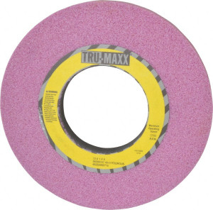 Tru-Maxx 12" Diam x 5" Hole x 1" Thick, H Hardness, 46 Grit Surface Grinding Wheel Aluminum Oxide, Type 1, Coarse Grade, 2,705 Max RPM, Vitrified Bond, No Recess 66253292710 - 06296107