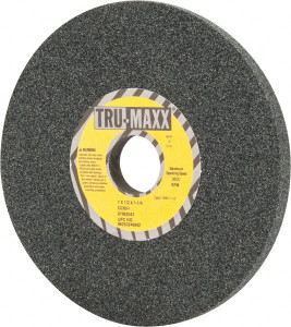 Tru-Maxx 7" Diam x 1-1/4" Hole x 1/2" Thick, I Hardness, 60 Grit Surface Grinding Wheel Silicon Carbide, Type 1, Medium Grade, 3,600 Max RPM, Vitrified Bond, No Recess 66253246692 - 67962043