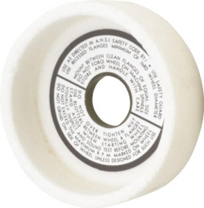 Grier Abrasive 5" Diam, 1-1/4" Hole Size, 1-1/2" Overall Thickness, 60 Grit, Type 6 Tool & Cutter Grinding Wheel Medium Grade, Aluminum Oxide, K Hardness, Vitrified Bond, 4,966 RPM T6-5W33398 - 80716715