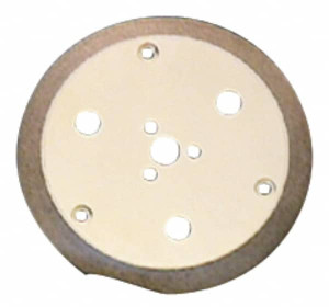 Made in USA 6" Diam, 5/8" Hole Size, 1/16" Overall Thickness, Tool & Cutter Grinding Wheel Medium Grade, Diamond, 6,000 RPM 01340843 - 01340843