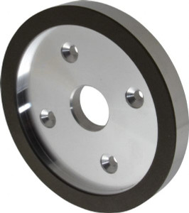 Made in USA 6" Diam, 1-1/4" Hole Size, 3/4" Overall Thickness, 150 Grit, Type 6 Tool & Cutter Grinding Wheel Very Fine Grade, Diamond 03579042 - 03579042