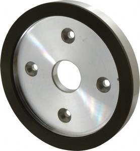 Made in USA 6" Diam, 1-1/4" Hole Size, 3/4" Overall Thickness, 150 Grit, Type 6 Tool & Cutter Grinding Wheel Very Fine Grade, Diamond 03579166 - 03579166