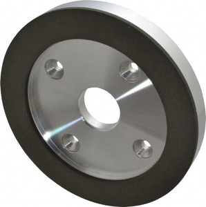Made in USA 6" Diam, 1-1/4" Hole Size, 3/4" Overall Thickness, 150 Grit, Type 6 Tool & Cutter Grinding Wheel Very Fine Grade, Diamond 03579224 - 03579224
