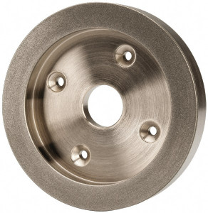Made in USA 6" Diam, 1-1/4" Hole Size, 1" Overall Thickness, 220 Grit, Tool & Cutter Grinding Wheel Fine Grade, Diamond 03586062 - 03586062