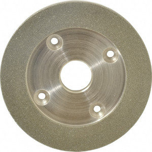 Made in USA 6" Diam, 1-1/4" Hole Size, 3/4" Overall Thickness, 100 Grit, Tool & Cutter Grinding Wheel Coarse Grade, Diamond 03586120 - 03586120