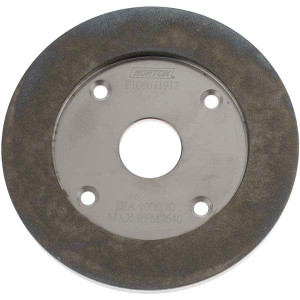 Norton 6" Diam, 1-1/4" Hole Size, 7/16" Overall Thickness, 100 Grit, Type 6 Tool & Cutter Grinding Wheel Fine Grade, Diamond 66260300203 - 07554983