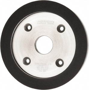 Norton 6" Diam, 1-1/4" Hole Size, 3/4" Overall Thickness, 150 Grit, Type 6 Tool & Cutter Grinding Wheel Very Fine Grade, Diamond, P Hardness, Vitrified Bond 69014192217 - 73555484