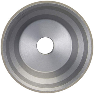 Norton 3" Diam, 3/4" Hole Size, 1-1/4" Overall Thickness, 150 Grit, Type 11 Tool & Cutter Grinding Wheel Very Fine Grade, Diamond, Resinoid Bond 69014192292 - 73555864
