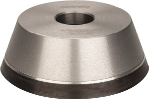 Norton 5" Diam, 1-1/4" Hole Size, 1-3/4" Overall Thickness, 120 Grit, Type 11 Tool & Cutter Grinding Wheel Fine Grade, Diamond, Resinoid Bond 69014191641 - 73556748