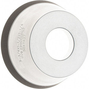 Tru-Maxx 95mm Diam, 1-1/4" Hole Size, 1" Overall Thickness, 220 Grit, Type 11V9, Tool & Cutter Grinding Wheel Very Fine Grade, Diamond RESIN-31 - 44289189