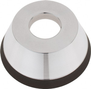 Tru-Maxx 95mm Diam, 1-1/4" Hole Size, 1" Overall Thickness, 150 Grit, Type 11V9, Tool & Cutter Grinding Wheel Very Fine Grade, Diamond RESIN-29 - 44289205