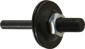 Value Collection 3/8" Hole, Nut Lock Wheel Mandrel 2-1/2" OAL, 3/8" Max Wheel Width, 1/4" Shank Diam W-23M - 01942010