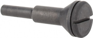 Value Collection 1/4" Hole, Screw Lock Wheel & Disc Mandrel 2" OAL, 1/4" Max Wheel Width, 1/4" Shank Diam M-22 - 98508435