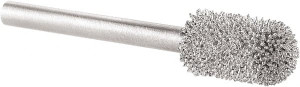 Kutzall 1/4" Cut Diam, 1/8" Shank Diam, Carbide Cylinder Ball End Burr Ball End BN-14-E - 51271476