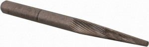 M.A. Ford 1/8" Cut Diam, 1/8" Shank Diam, 14° Carbide Double Cut Cone Burr Point End, 1-1/2" OAL, 5/8" LOC 69140030 - 97262141