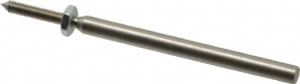 Made in USA 1/8" Shank Rubberized Abrasive Point Mandrel 1/16" Hole Compatibility, for Points M-410 SPI - 73150757