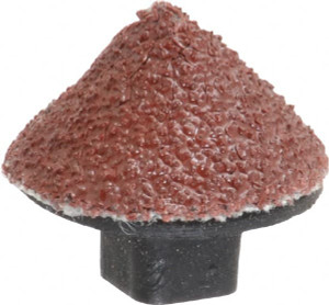 Superior Abrasives 5/8" Diam 60 Grit 90° Included Angle Cone Center Lap Aluminum Oxide, Medium Grade, Shank Mounted 12201 - 72017700