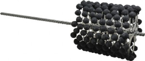 Brush Research Manufacturing 4-1/2" to 5" Bore Diam, 120 Grit, Silicon Carbide Flexible Hone Fine, 17-1/2" OAL GBD50012 - 00694737