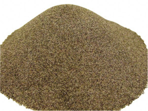 Made in USA Medium Grade Angular Aluminum Oxide 80 Grit, 9 Max Hardness, 50 Lb Box 447-4 - 09118407