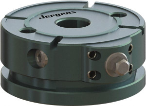 Jergens ZPS Manual Indexing CNC Quick Change Clamping Module 1 Module Center, M15 Top Mount, 25 kN Retention Force, 4.5 bar (66 Lb/Sq In) Unlocking Pressure, 0.01mm Repeatability 550820 - 33673245