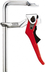 Bessey 8" Capacity, 4" Throat Depth Steel (Profiled Rail) Bar Clamp 600 Lb Clamping Pressure, 11" OAL GSH20 - 50171354