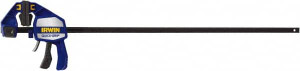 IRWIN 36" Capacity, 3-5/8" Throat Depth Carbon Steel Bar Clamp 600 Lb Clamping Pressure, 1139.83mm Max Spread 1964715 - 50516236