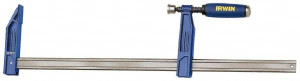 IRWIN 24" Capacity, 4-7/8" Throat Depth Bar Clamp 1,150 Lb Clamping Pressure, 24" OAL 223224 - 75540799