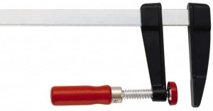 Bessey 1/2" Pipe, 1-1/2" Throat Depth, 1-1/2" Clamp Face, H Style Pipe Clamp BPC-H12 - 50997451