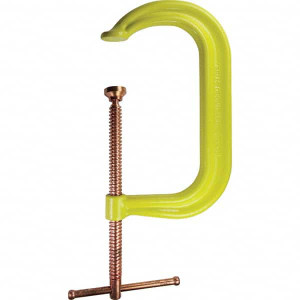 Bessey C-Clamps, Clamp Type: Standard C-Clamp, Application Strength: Regular-Duty, Throat Depth Style: Deep Throat, Clamp Material: Forged Steel, Maximum Opening Capacity (Inch): 8, Minimum Opening Capacity (Inch): 0 CDF408CHV - 14850341