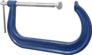 Gibraltar Products Regular-Duty 10" Max Opening, 6" Throat Depth, Forged Steel Standard C-Clamp 8,000 Lb Capacity, 2" Min Opening, Deep Throat CCM00399-1 - 73083487 Gibraltar Products Regular-Duty 10" Max Opening, 6" Throat Depth, Forged Steel Standard C-Clamp 8,000 Lb Capacity, 2" Min Opening, Deep Throat CCM00399-1 - 73083487