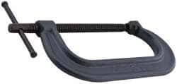 Wilton Regular-Duty 6" Max Opening, 2-15/16" Throat Depth, Forged Steel Standard C-Clamp 4,500 Lb Capacity, 0" Min Opening, Standard Throat Depth 14756 - 08104267